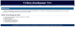 Desktop Screenshot of cyberexchangeinc.com